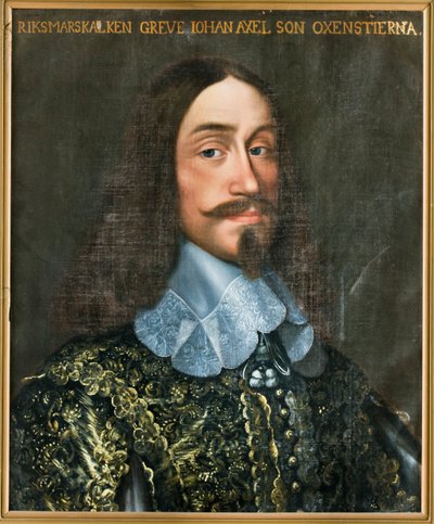 Portrait of Count Johan Axelsson Oxenstierna by Anselm van Hulle