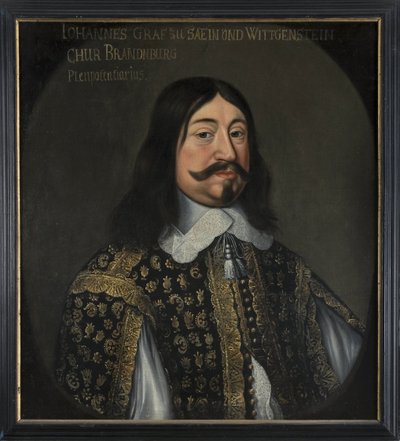 Portrait of John VIII, Count of Sayn-Wittgenstein-Hohenstein by Anselmus van (after) Hulle