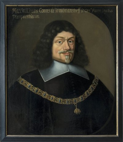 Portrait of Maximilian von und zu Trauttmansdorff (1584-1650) by Anselmus van Hulle