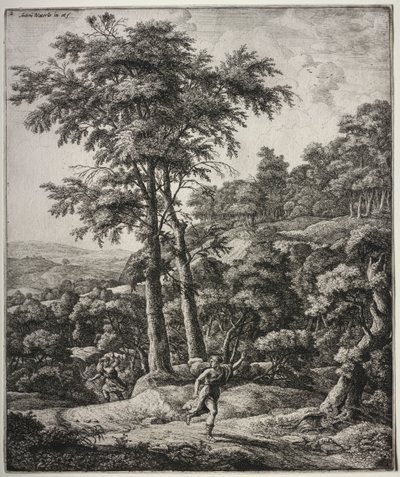 Apollo and Daphne by Anthonie Waterloo