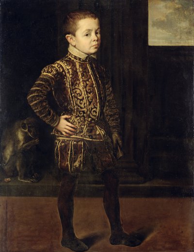 Portrait of a Noble Knave by Anthonis Mor