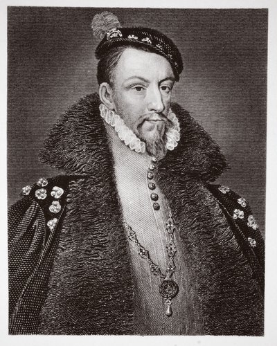 Thomas Radclyffe, Earl of Sussex, engraved by H. Robinson by Anthonis van Dashorst Mor