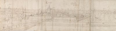 View of the Palace of Cantecroy near Antwerp and the Surrounding Countryside by Anthonis van den Wyngaerde