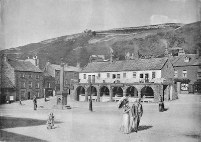 Old Shambles and Market Place, Settle by Anthony Horner