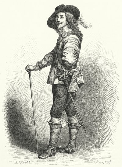 Charles I, King of England, Scotland and Ireland by Anthony van (after) Dyck