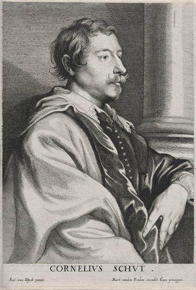Cornelius Schut, no date by Anthony van Dyck