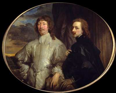 Double portrait of Sir Endymion Porter and the artist by Anthony van Dyck