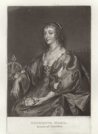 Henrietta Maria by Anthony van Dyck