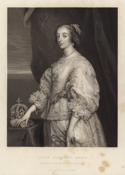 Henrietta Maria by Anthony van Dyck