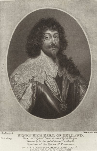 Henry Rich, Earl of Holland by Anthony van Dyck