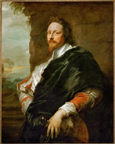 Nicholas Lanier, Music Master and Art Director at the English Court by Anthony van Dyck
