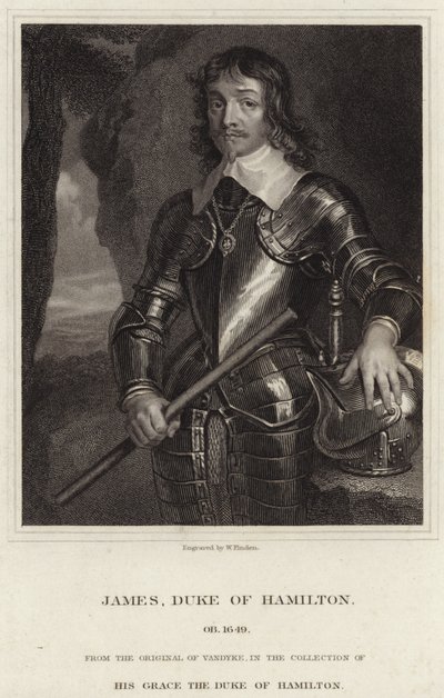 Portrait of James Hamilton, Duke of Hamilton by Anthony van Dyck