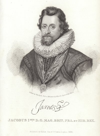 Portrait of James I of England and Ireland by Anthony van Dyck