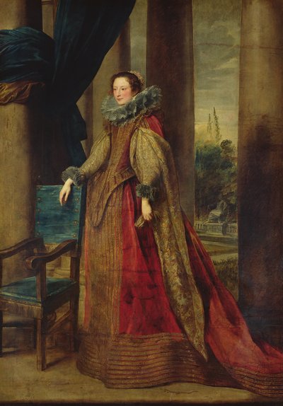 Portrait of a Lady, presumed to be the Marquise Geromina Spinola-Doria de Genes by Anthony van Dyck