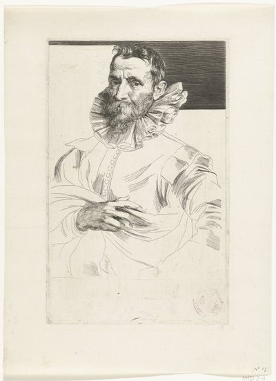 Portrait of Jan Brueghel the Elder by Anthony van Dyck
