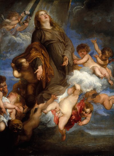 Saint Rosalie Interceding for the Plague-stricken of Palermo by Anthony van Dyck