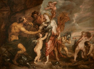 Venus at the Forge of Vulcan by Anthony van Dyck