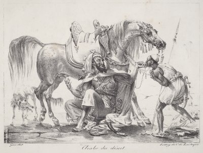 Desert Arab by Antoine-Jean Gros