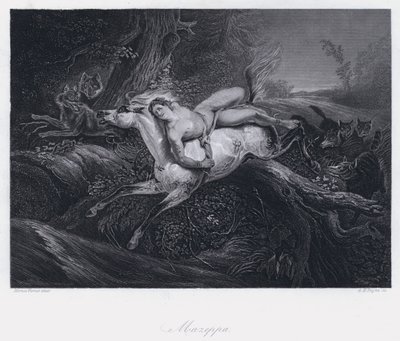 Mazeppa by Antoine Charles Horace Vernet