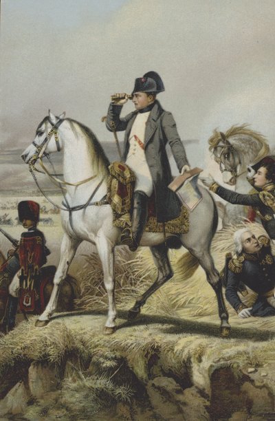 Napoleon at Wagram by Antoine Charles Horace Vernet