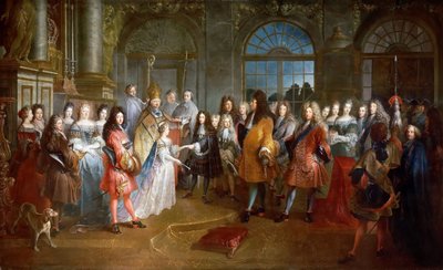 Marriage of Louis of France, Duke of Burgundy, and Marie Adelaide of Savoy, 7 December 1697 by Antoine Dieu