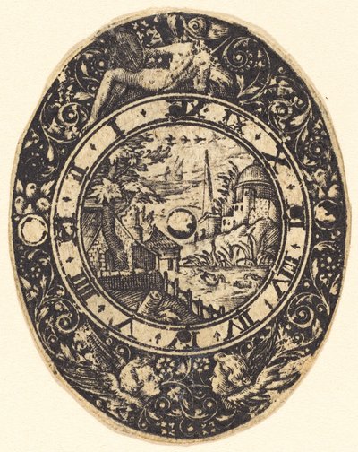 Landscape with an Obelisk by Antoine Jacquard