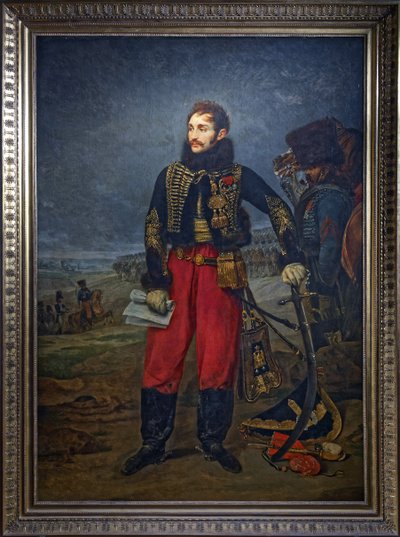 Portrait of General Antoine Charles Louis de Lasalle Receiving the Surrender of the Garrison of Stettin, 1808 by Antoine Jean Gros