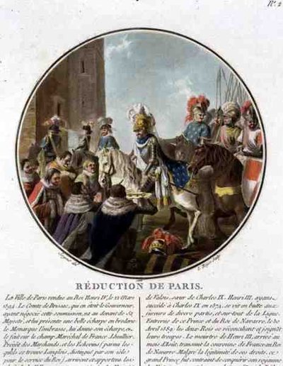 The Capture of Paris in 1594 by Antoine Louis Francois (after) Sergent Marceau