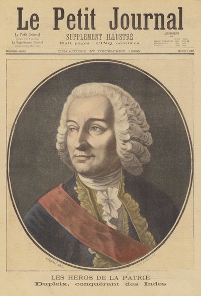 Joseph Francois Dupleix, Governor-General of French India by Antoine Louis Francois after Sergent Marceau