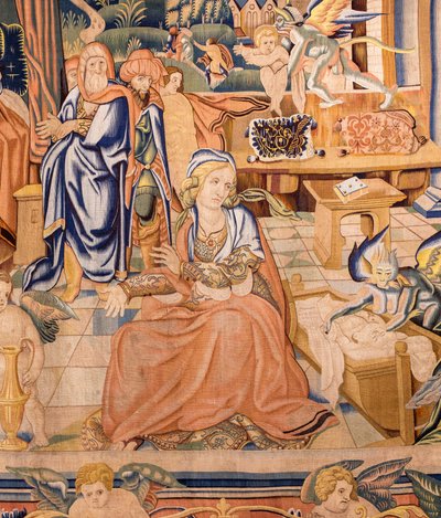 The Devil Takes St Stephen from His Cradle by Antoine Olivier