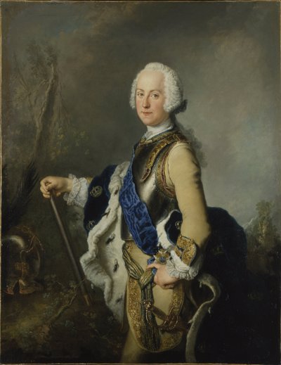 Portrait of Adolph Frederick by Antoine Pesne