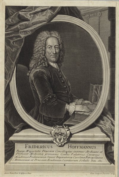 Friedrich Hoffmann by Antoine Pesne