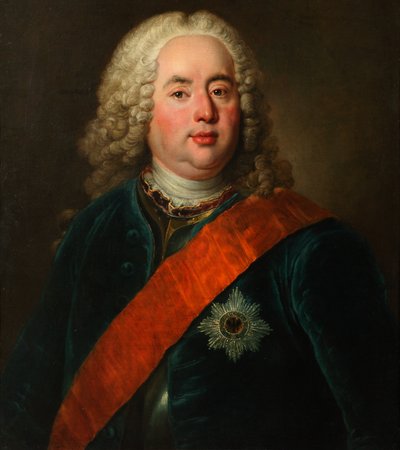 Count Gustav Adolph Gotter by Antoine Pesne