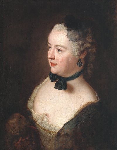 Portrait of a Young Woman by Antoine Pesne