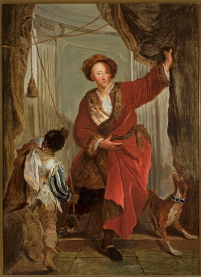 Portrait of Friedrich Ernst von Knyphausen (1678-1731) by Antoine Pesne