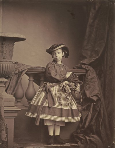 Portrait of a Girl by Antoine Samuel Adam Salomon