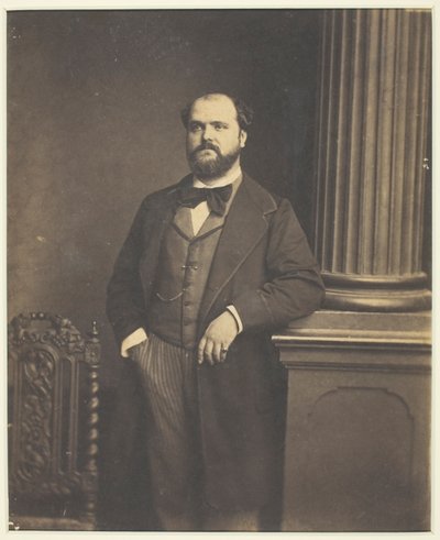 Untitled (Man Standing, en Face) by Antoine Samuel Adam Salomon
