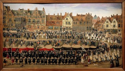 Procession of the Maids of the Sablon in Brussels, c.1635-40 by Antoine or Anthonis Sallaert