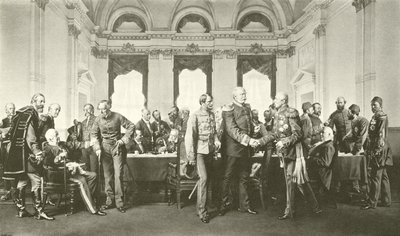 The Berlin Conference by Anton Alexander von Werner