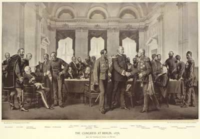 The Congress at Berlin by Anton Alexander von Werner
