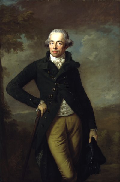 Heinrich XIV. Reuss Elder Line (1749-1799) by Anton Graff