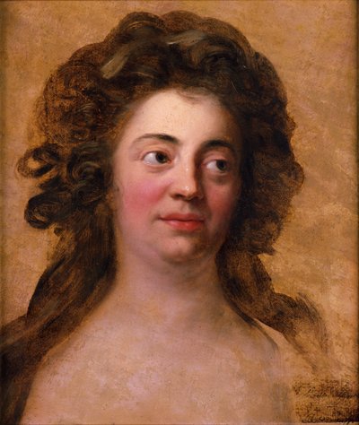 Portrait of Dorothea Schlegel by Anton Graff