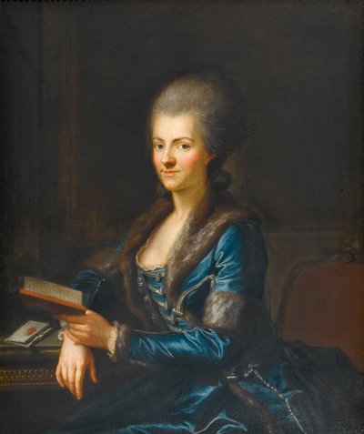 Portrait of Elisabeth Sulzer by Anton Graff