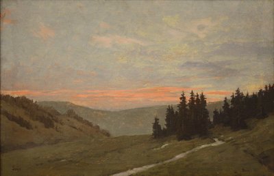 Morning in the Mountains by Anton Gvajc