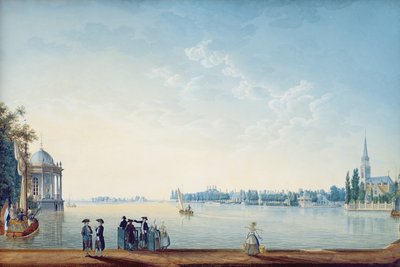 Havenrak to Broek in Waterland, or The City of Zwolle on the Banks of the Ijssel in Holland, 1814 by Anton Ignaz Melling