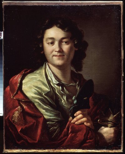 Portrait of F. Volkov, the Founder of the First Russian Theatre by Anton Pavlovich Losenko