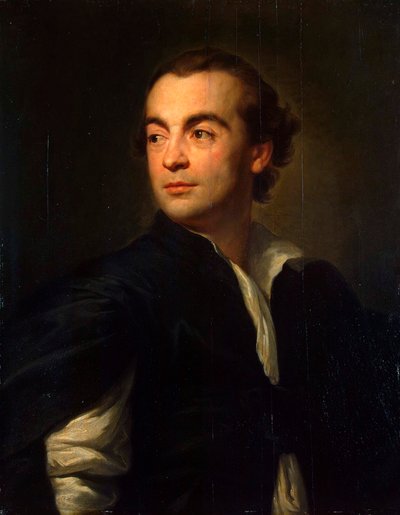 Portrait of the art historian and archaeologist Johann Joachim Winckelmann by Anton Raphael Mengs
