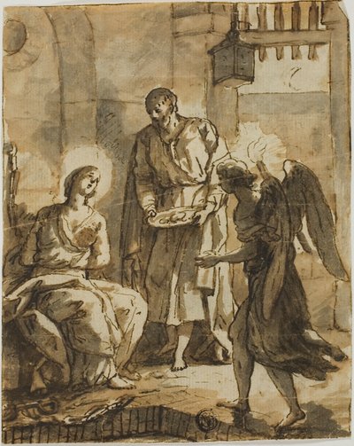 Saint Peter Visiting Saint Agatha in Prison and Healing Her Wounds by Anton Raphael Mengs