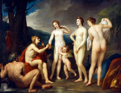 The Judgment of Paris by Anton Raphael Mengs