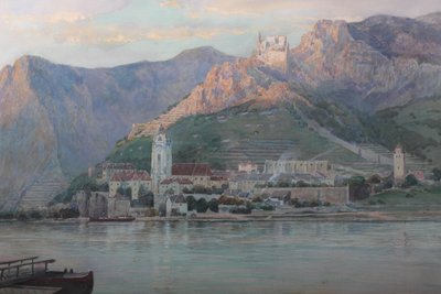 View of Dürnstein by Anton Reckziegel